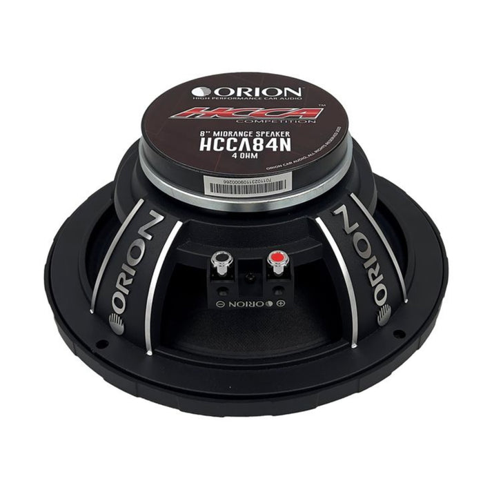 8" 500W RMS | 2000W Peak 4-Ohm 2.5" VC Midrange Speakers ORION HCCA N-Series