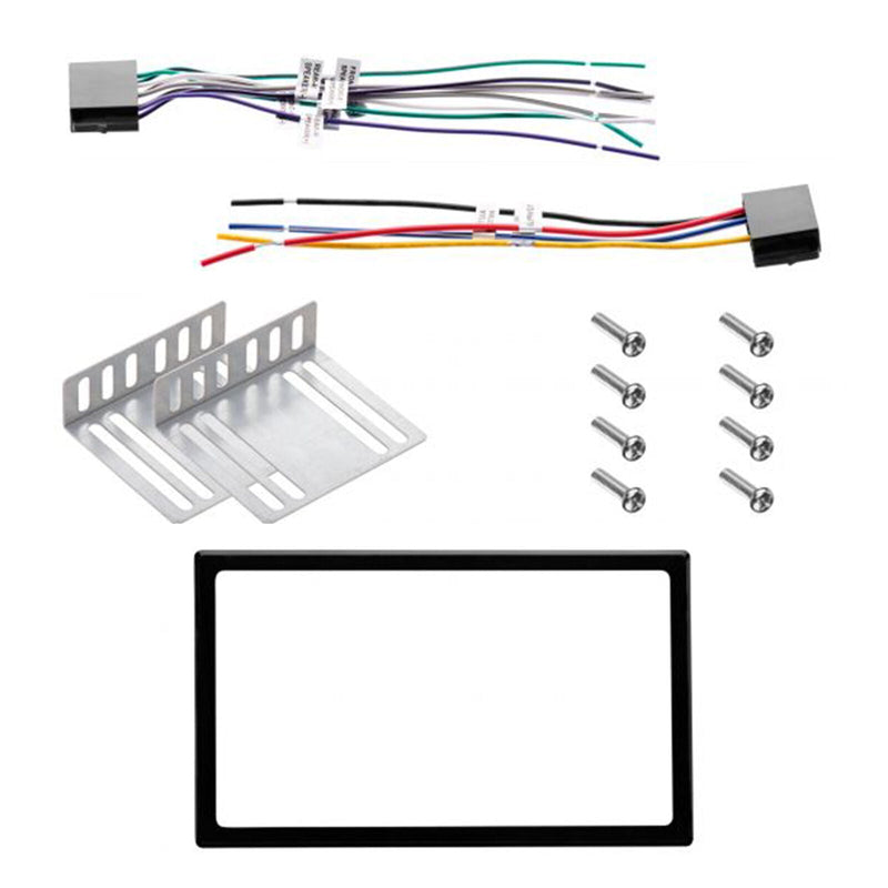 BOSS 2 DIN Bluetooth Receiver with CD, AUX, USB, MP3, FM/AM, & Wireless Remote