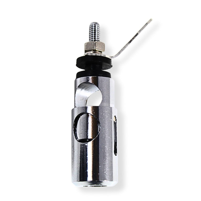 Big Jeff Audio 4 Ga Tall Speaker Push Terminal Brass/Nickel Plated Black