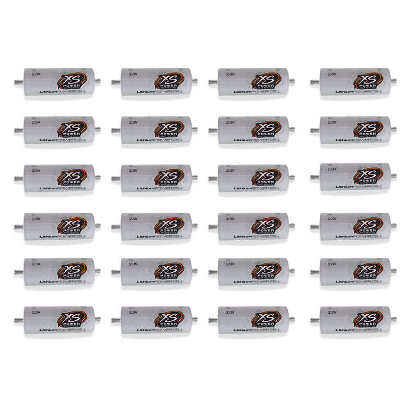 XS Power 24 Pack Kit 45 AH Lithium Cell Bank 2.3v Lithium Titanate Oxide (LTO)