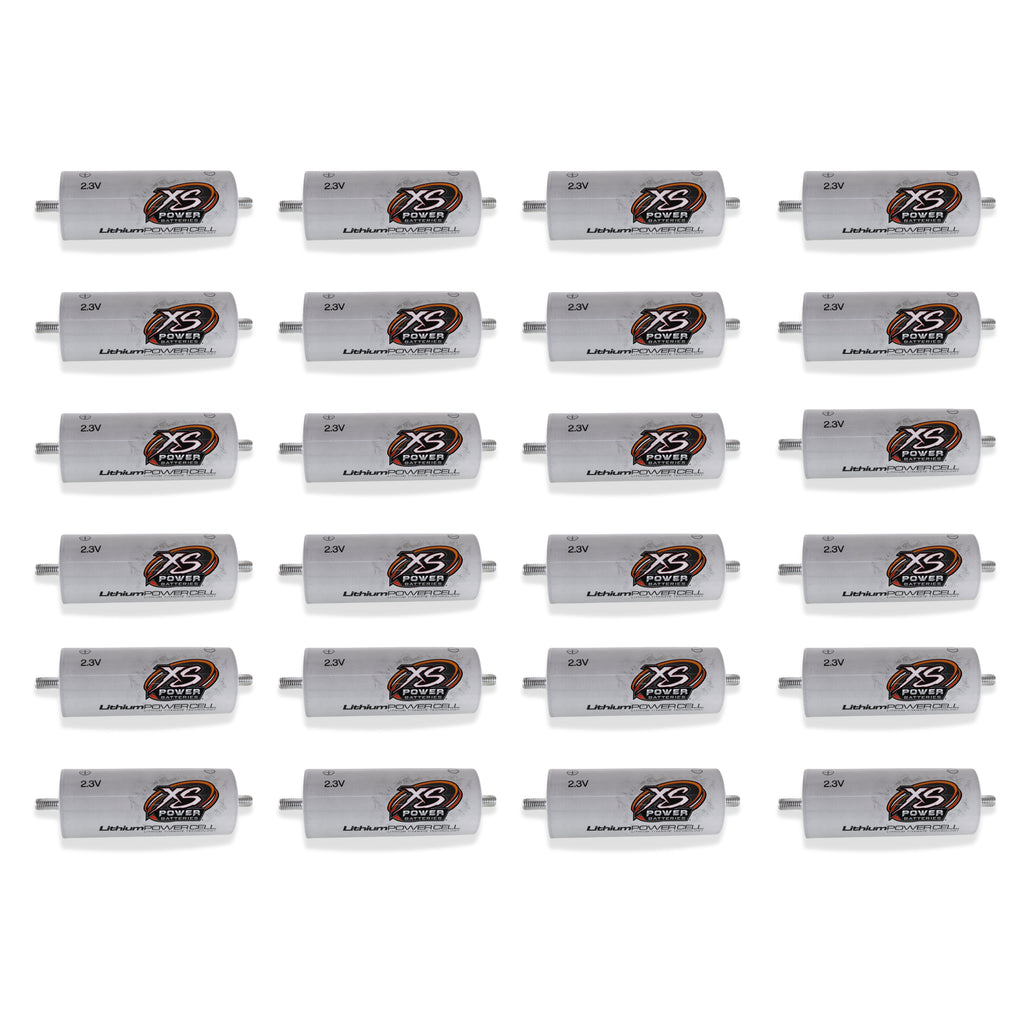 XS Power 24 Pack Kit 45 AH Lithium Cell Bank 2.3v Lithium Titanate