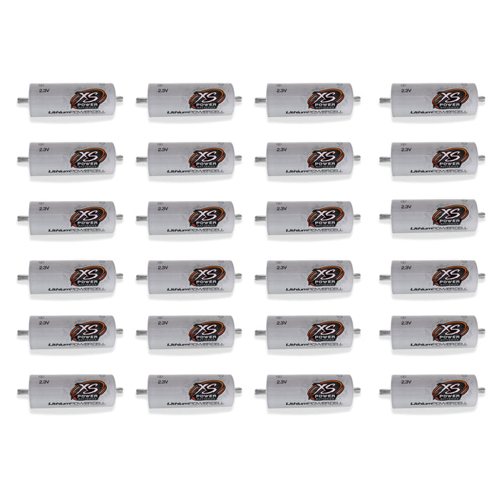 XS Power 24 Pack Kit 40AH Lithium Cells 2.3v Lithium Titanate Oxide (LTO)