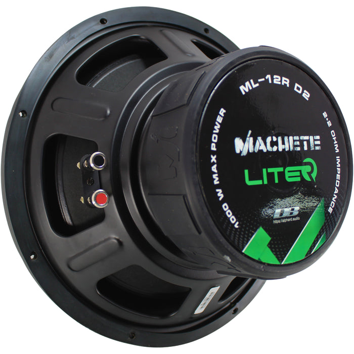 Deaf Bonce Machete 12" 500W RMS Dual 2-Ohm Voice Coil Subwoofer OPEN BOX