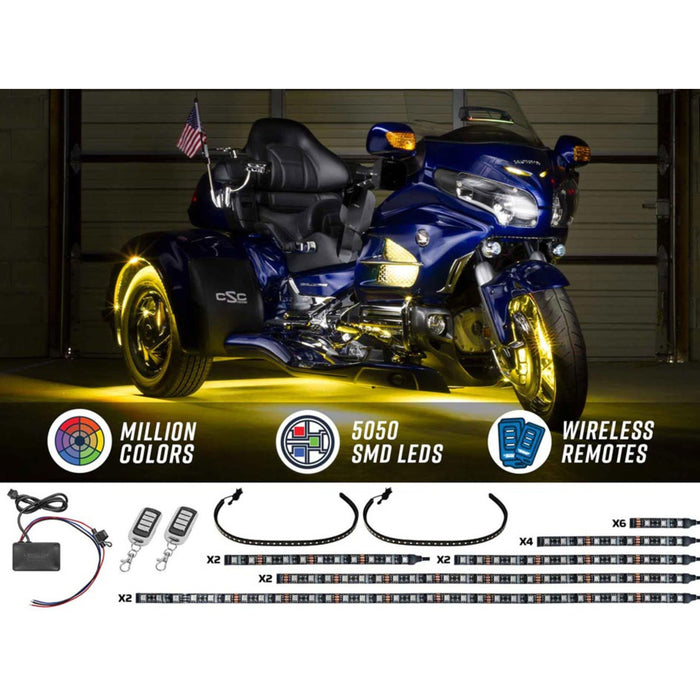 LEDGlow LiteTrike III Advanced Million Color LED Light Kit Off Road Design