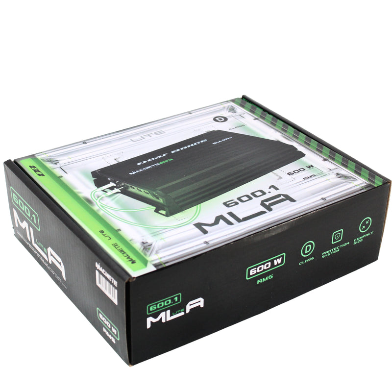 Deaf Bonce 600W 1 ohm RMS Class D Machete  Monoblock Power Amplifier MLA-600.1