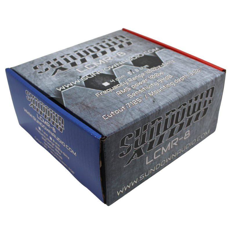 Sundown Audio 8" 100W RMS 8 Ohm Loudspeaker