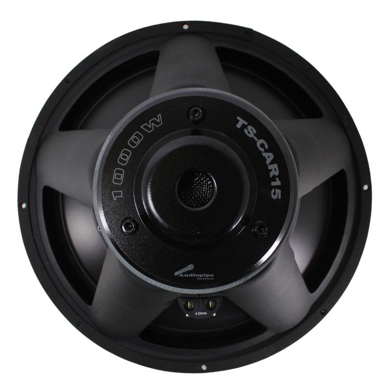 Audiopipe Pro Car Audio 15" 500 Watt RMS 2.5" SVC 4-Ohm Subwoofer