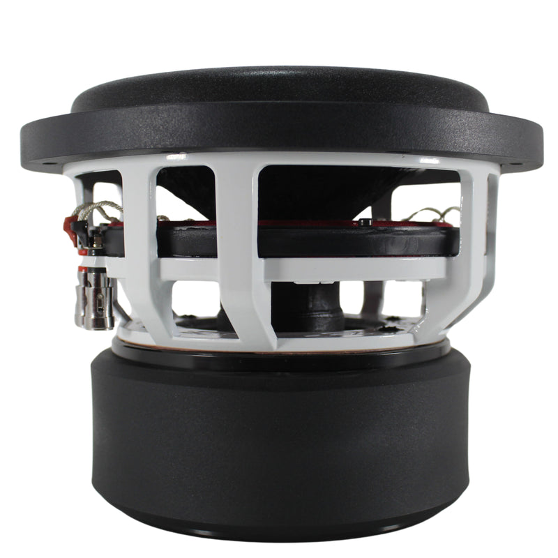 8" 500 Watts RMS 2" Voice Coil Dual 4-Ohm High Excursion RAGE Series Subwoofer