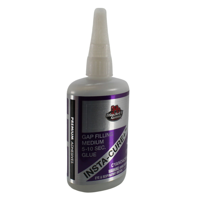 Big Jeff Audio Insta-Cure+ Gap Filling CA 1/2 - 8 oz Glue Quick-Setting Adhesive