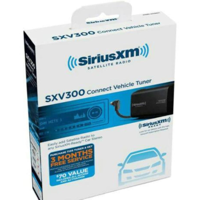Kenwood 10.1" Floating Panel Media Receiver Plus SiriusXM Service Tuner Kit