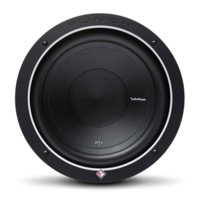 Rockford Fosgate Punch Series 10" 2-Ohm Single VC 500W Peak Subwoofer RF-P1S2-10