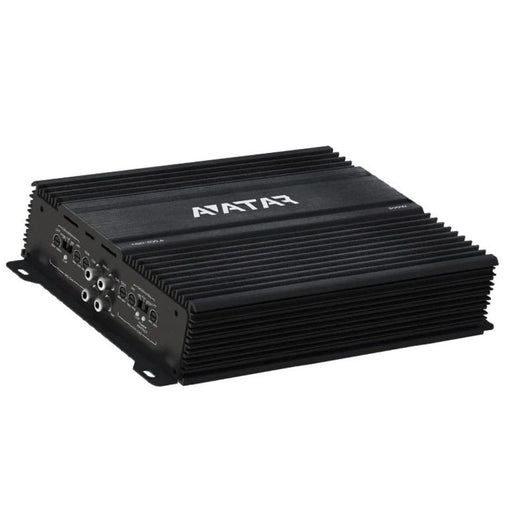 Upgrade your system with the Avatar ABR-300.4 4-channel AB class amplifier, 300W of power with bass boost and crossovers Top Amplifier View