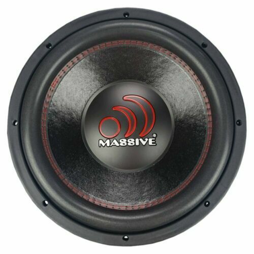 Massive Audio 12" 1400W Dual 2 Ohm Sub + E2 Mono 1600W 1 Ohm Stable Amplifier