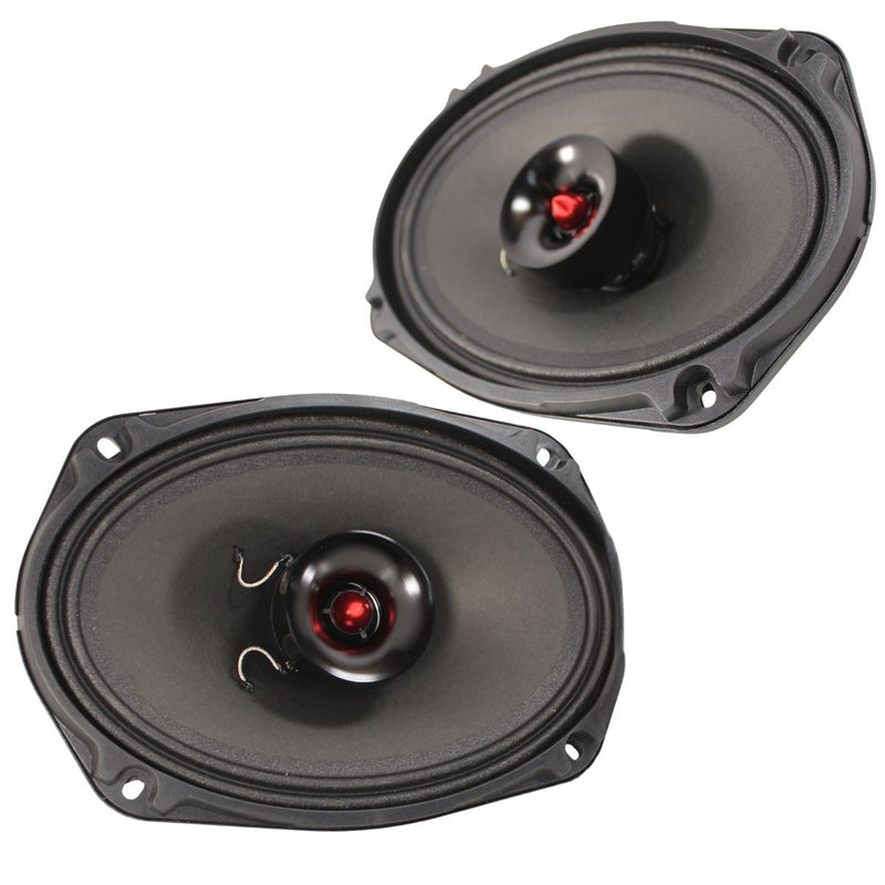 6x9" 150W RMS 4-Ohm NEO Hybrid Coaxial Loudspeaker Pair W/1" Tweeter APMB-CX690