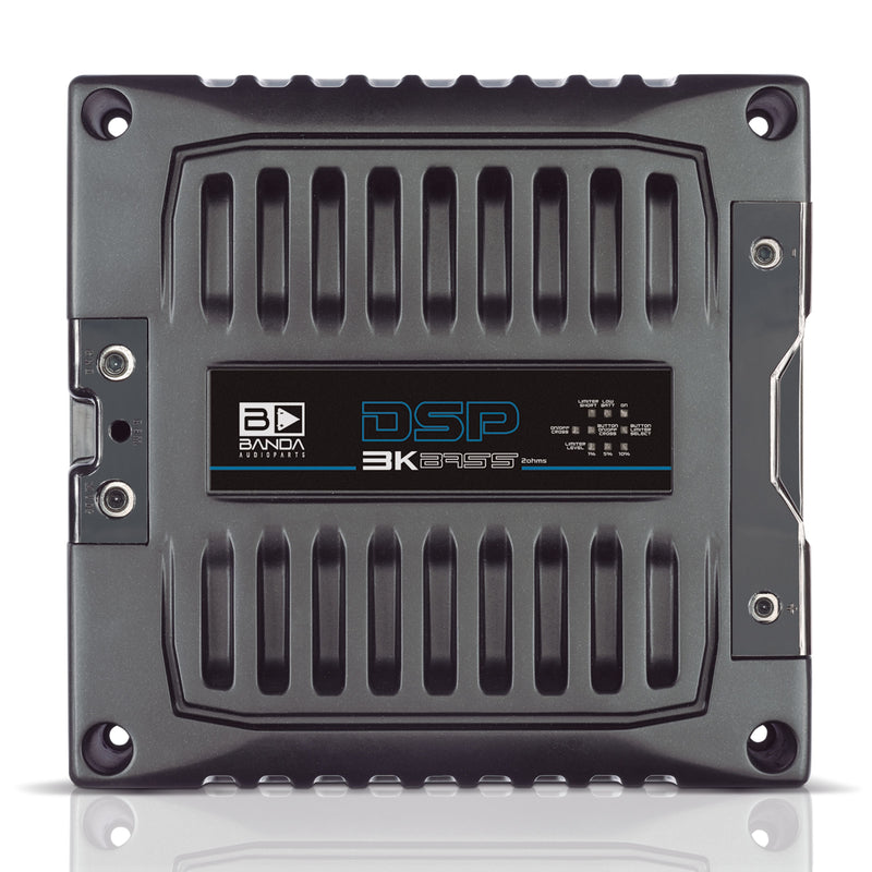 Banda DSP Bass Line Brazilian 3000 Watt 2-Ohm Full Range Monoblock Amplifier