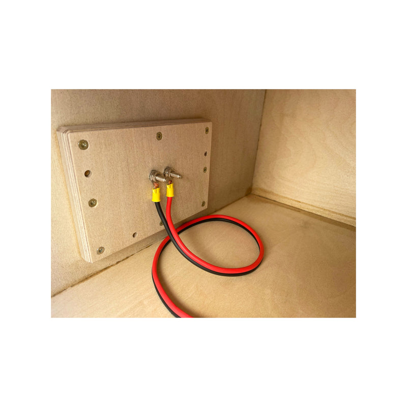 Dual 10" Birch Ported Subwoofer Box for Sundown v4 NS Series