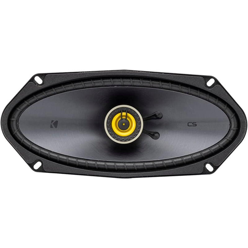 Kicker 4" x 10" 225W 4 Ohm 2-Way Coaxial Speaker Pair CS-SERIES 50CSC4104