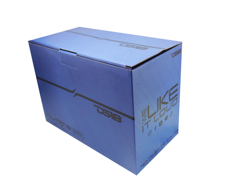 DS18 HYDRO 4" 240 Watts 4 Ohm Bluetooth Black Amplified Wakeboard Tower Speakers