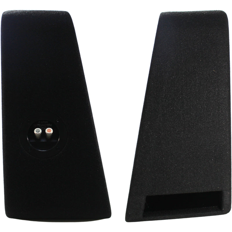 10" 250W RMS 4-Ohm Compact 12 GA Push Terminal Loaded Subwoofer Enclosure