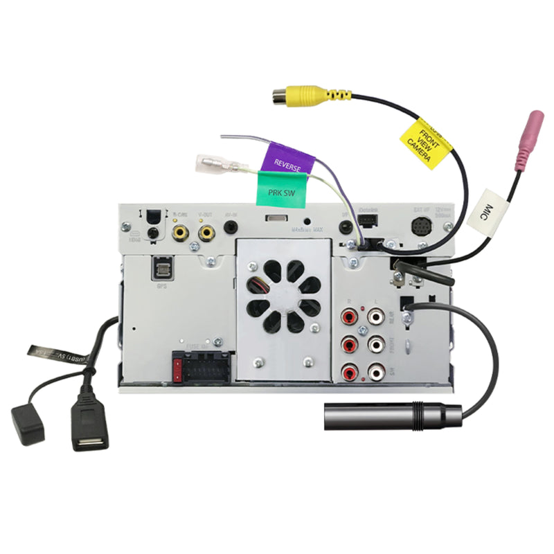 Kenwood 6.8" Short Chassis Navigation & Media Receiver w/CarPlay & Android Auto