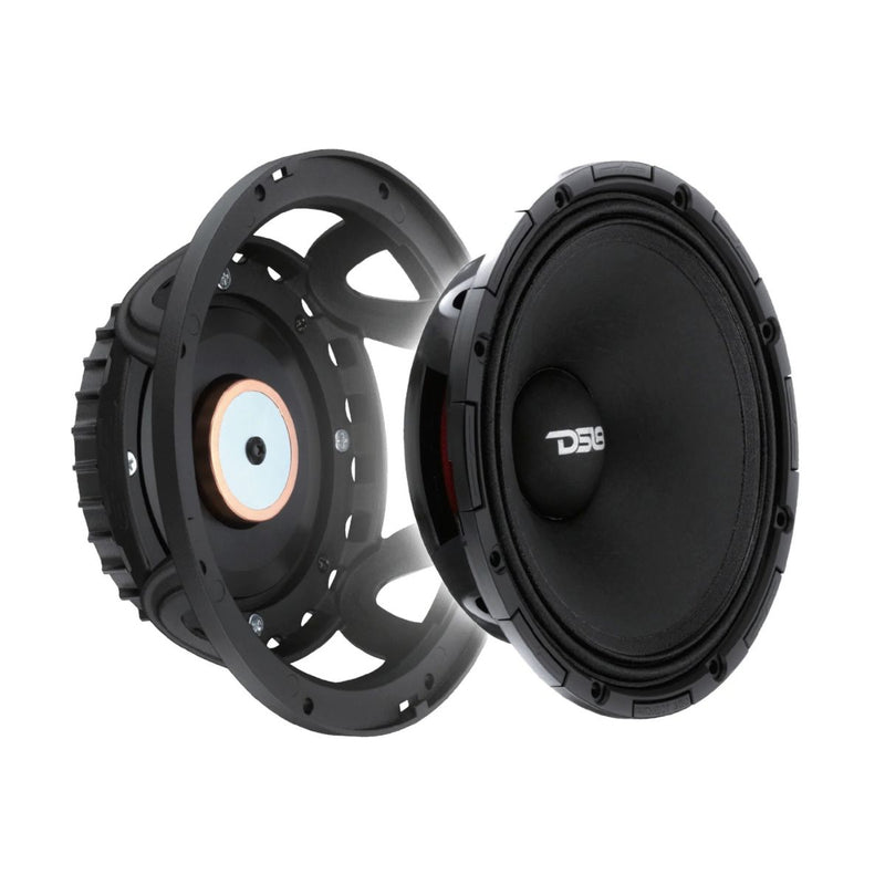 6.5" 350W RMS 8 Ohm Mid-High Loudspeaker DS18 PROJECT360 Neo Rotating Recone
