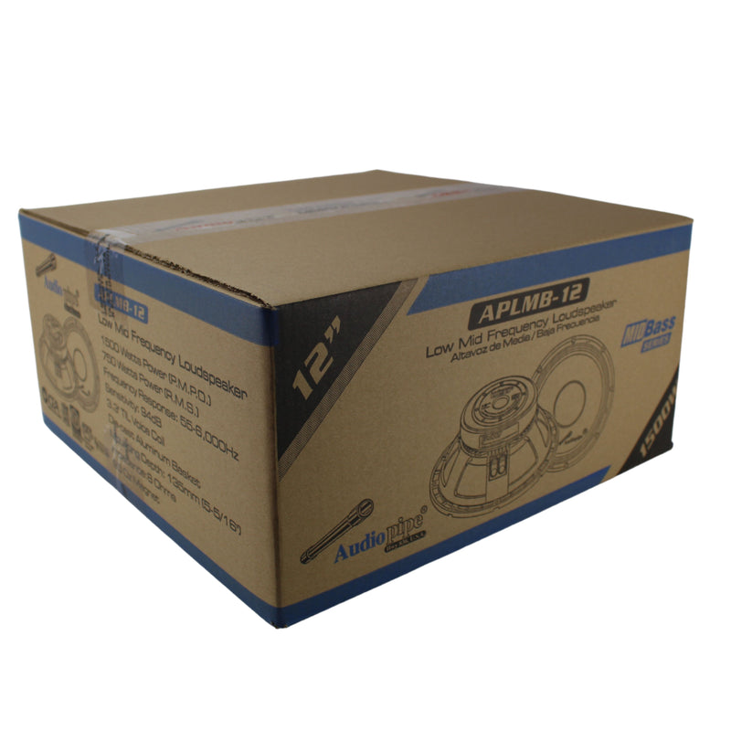 12" 750w RMS 8-Ohm 3.3" VC  APLMB Series Loudspeaker