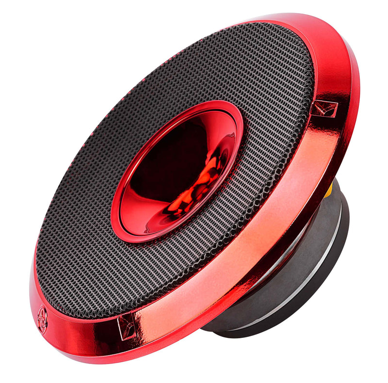 Audiopipe 8" 200W RMS 4 Ohm Red Eye Candy Compression Horn Midrange Coax Speaker