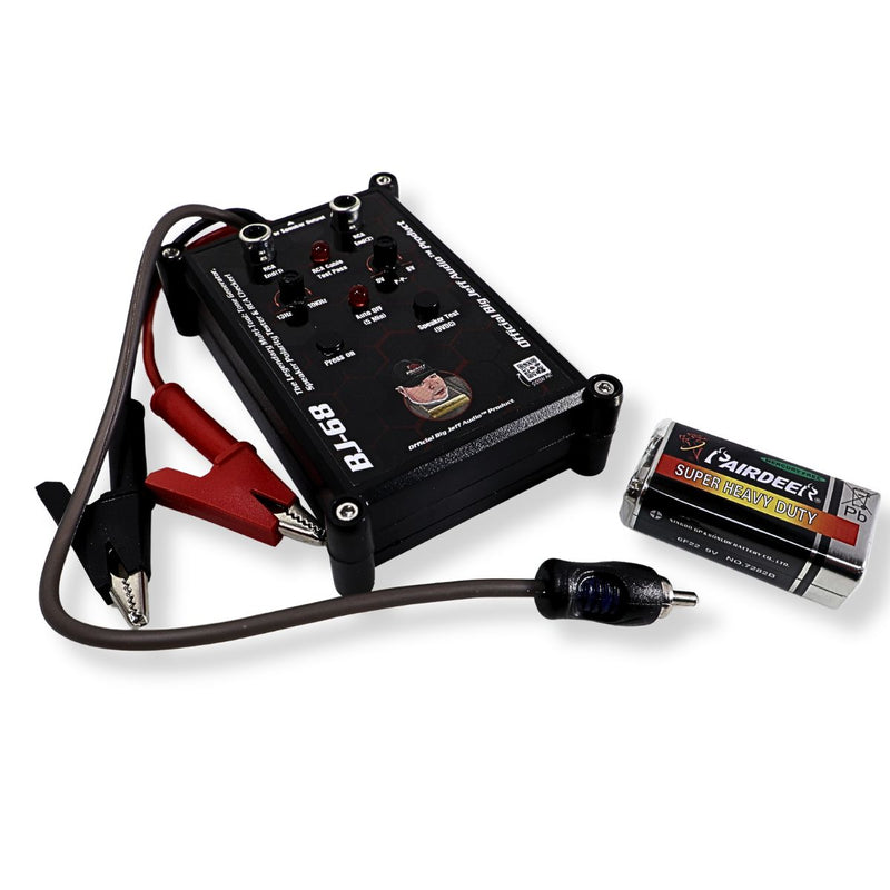 Handheld 9V Speaker Polarity Tester and Tone Generator / RCA Tester