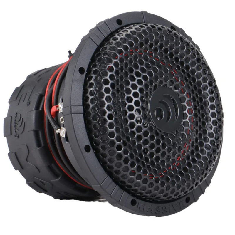 6.5" 300 Watt RMS Dual 2 Ohm Car Audio Subwoofer Massive Audio GTR62