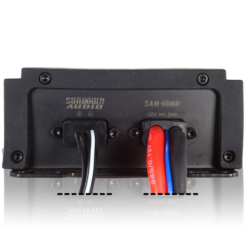 Sundown Powersports Monoblock Amplifier 600W Class D IP67 1-Ohm Stable SAMv2600