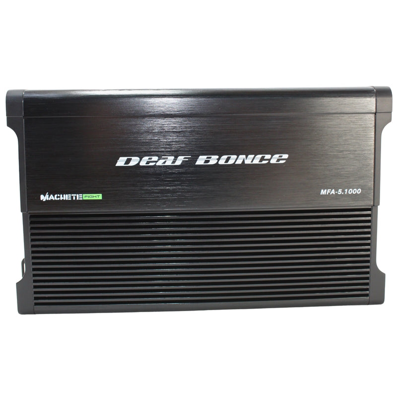 Deaf Bonce 980 Watts RMS 2-Ohm 5-Channel Class-D Machete Amplifier Full Range