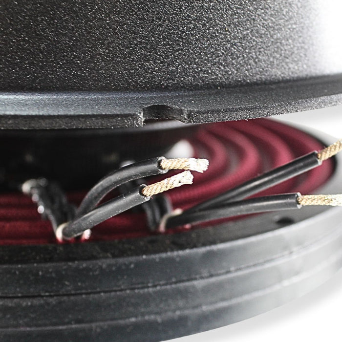 B2 Audio Rampage 12" Re-cone Kit Drop 1-Ohm 4" Coil Carbon Fiber