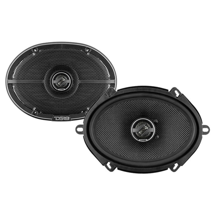 DS18 ELITE 5x7" 2-Way Coaxial Speakers 70W RMS 4 Ohm with Kevlar Cone ZXI-574