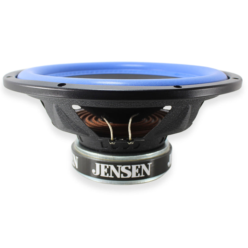Jensen 12" 400 Watts RMS 4-Ohms Car Audio Black/Blue Subwoofer JW124