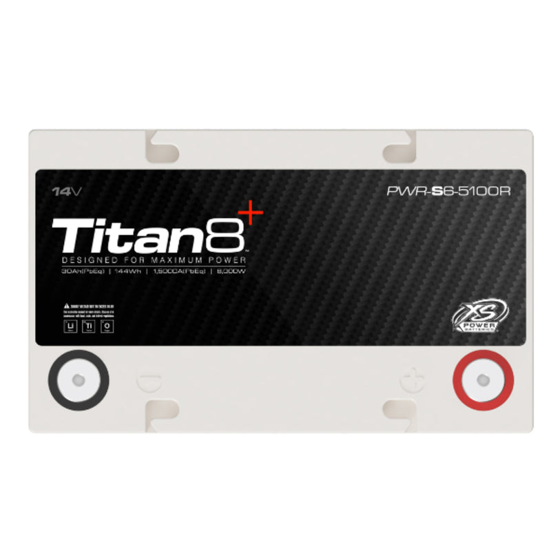 XS Power 14V BCI Group 51R, 6000W Lithium Titanate Battery PWR-S6-5100R