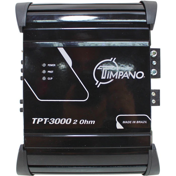 Timpano 3000W 2-Ohm Full Range Class-D Monoblock Amplifier OPEN BOX