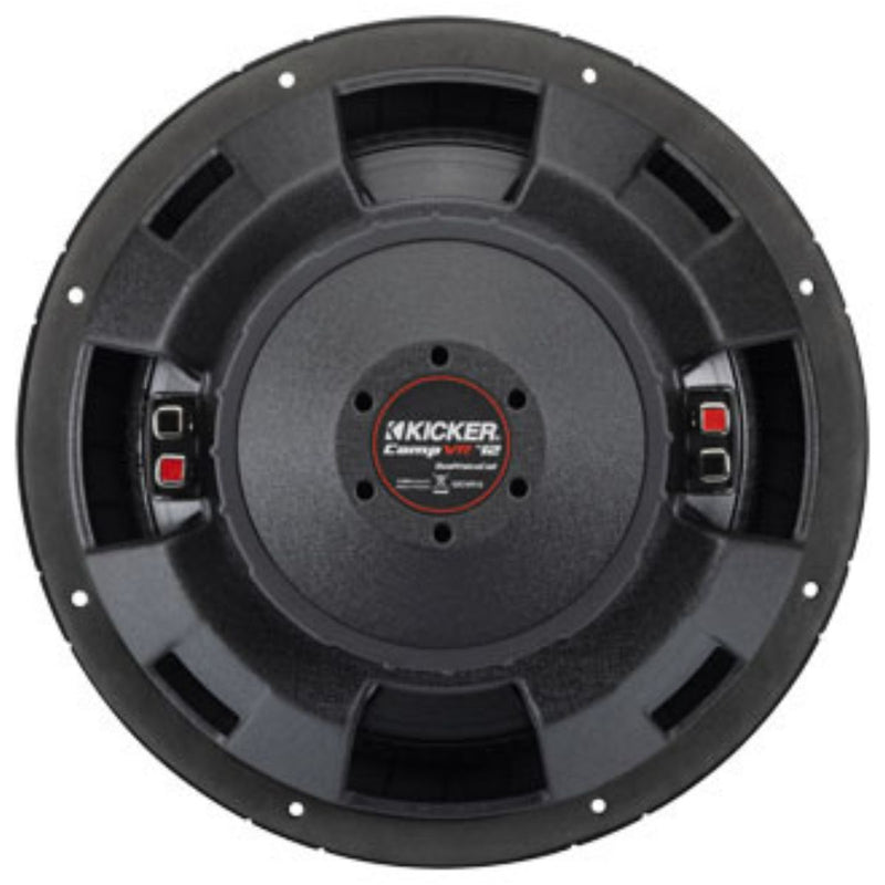 12" 450 Watt RMS Dual 4 Ohm Kicker CompVR Pro Car Audio Subwoofer
