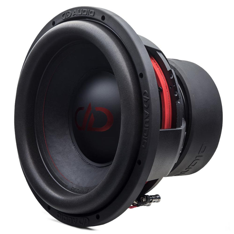 DD Audio 12" Dual 2 Ohm 3600W Peak/1200W RMS Power Tuned Subwoofer 712d-D2