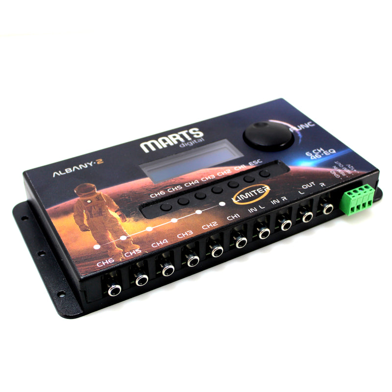 Marts Digital Albany-2 6 Channel DSP With 28 Band Crossover DSP-6