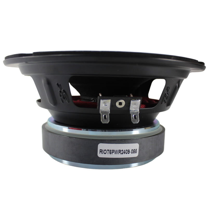 B2 Audio 6.5" 4-Ohm 100W RMS Mid-Range UV/Water Resistant Speaker Pair RIOT