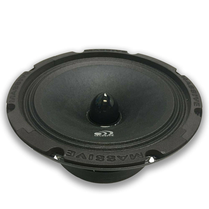 Massive Car Audio 8 Loud Speakers 1600W 8 Ohm With 2x Super 1 Bullet Tweeters