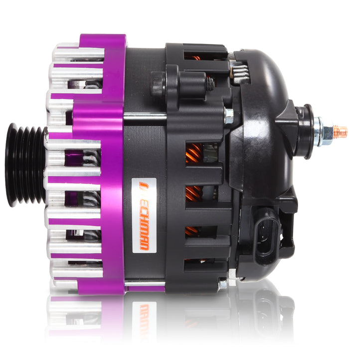 Mechman E-Series 400 Amp  Purple Alternator For 1996 - 2004 GM 5.7L Truck