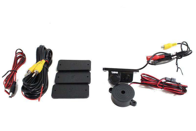 DS18 Waterproof Night Vision / Color Reverse Camera with parking sensor