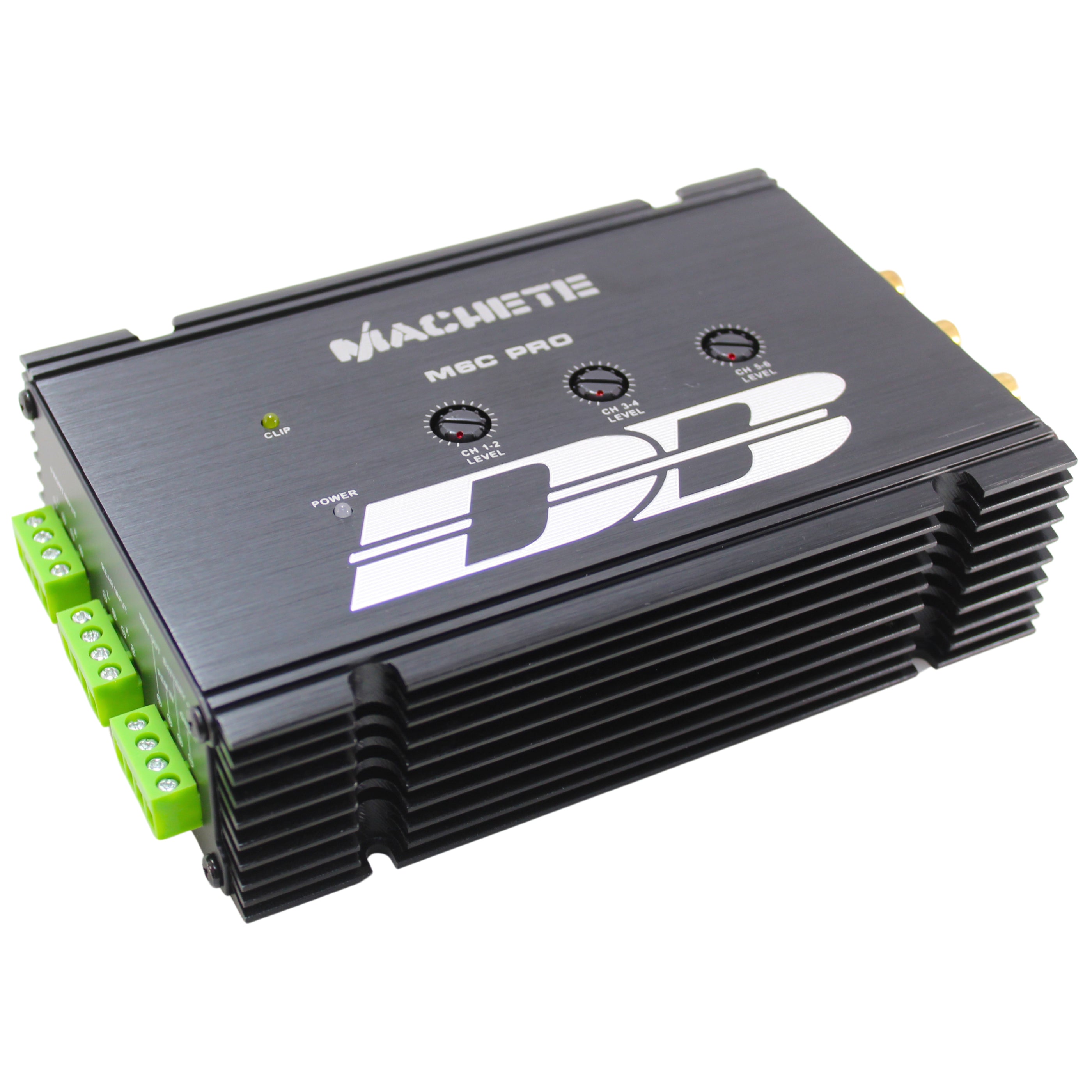 Deaf Bonce M6CPRO Black 6Channel High Level Signal Converter — Big