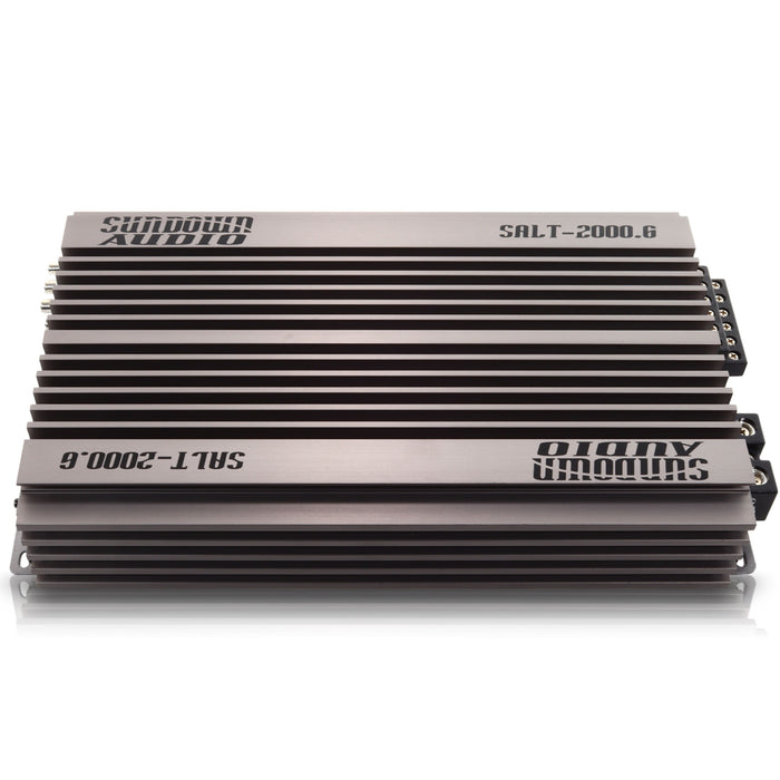 Sundown Audio 2000W 6-Ch 1-Ohm Class-D Full Range Digital Amplifier SALT-2000.6