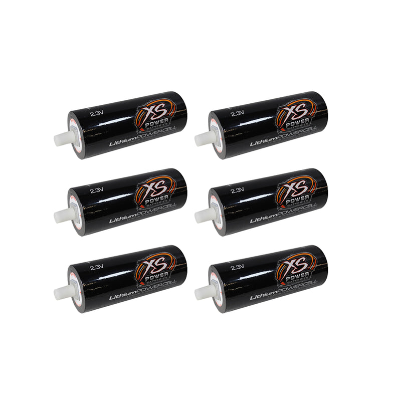 XS Power 6 Cell 40AH Lithium Bank 2.3V + 6 Cell Buss Bar Kit + Balancer