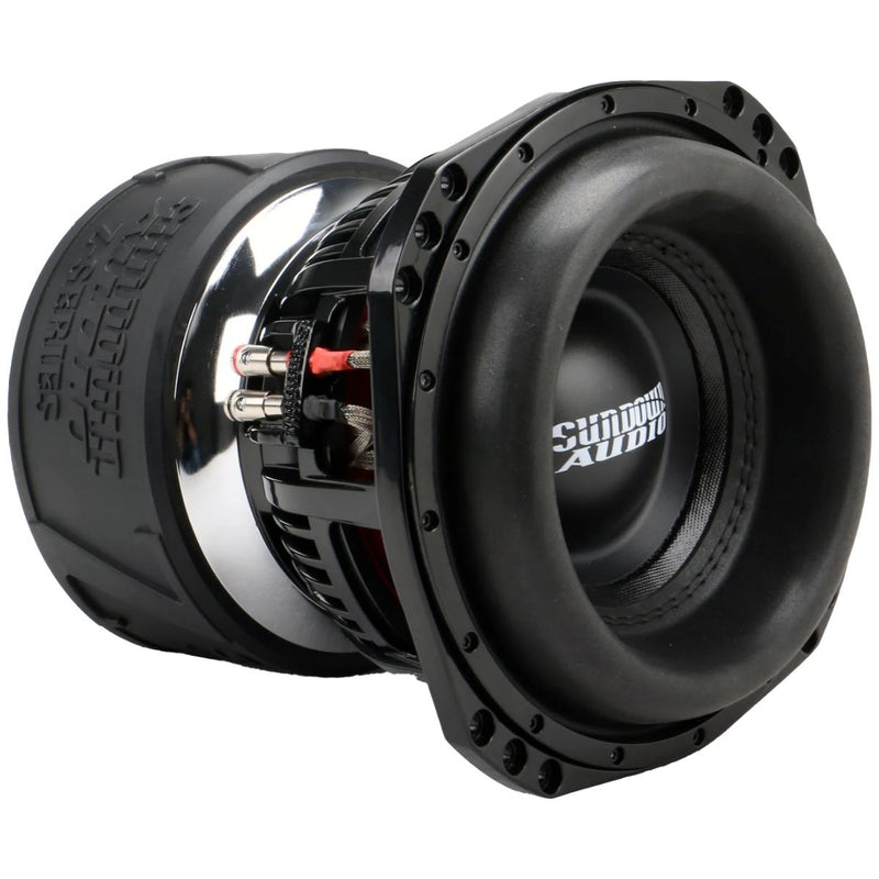 8" Z-Series 2000 Watts RMS Dual 2 Ohm 3" Voice Coil Sundown Car Audio Subwoofer