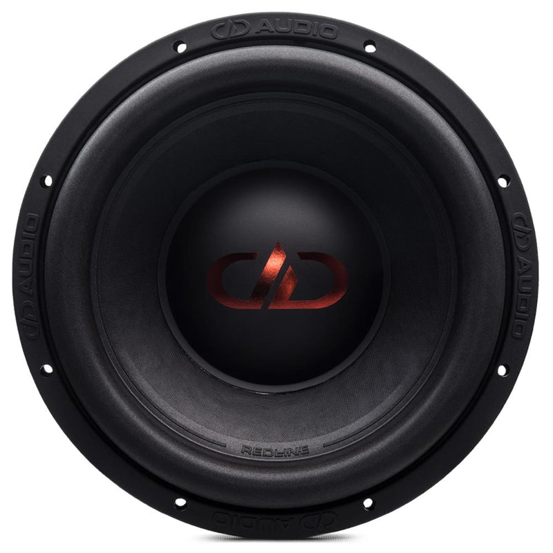 DD Audio 12" Dual 2 Ohm 3600W Peak/1200W RMS Power Tuned Subwoofer 712d-D2