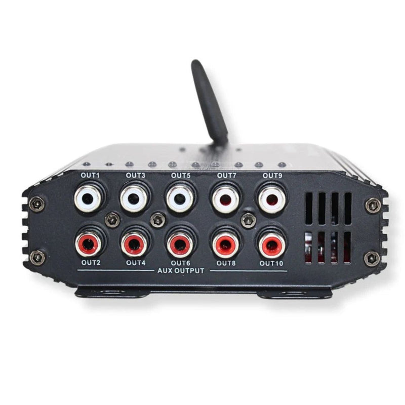 B2 Audio SixTen Black 10Ch Bluetooth DSP 4V 96kHz with Floating Mount Bracket