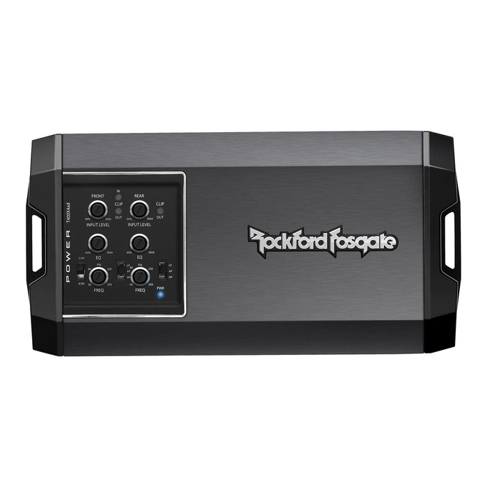 Rockford Fosgate 4 Channel 400 Watt Class AD Amplifier T400X4ad + Install Kit